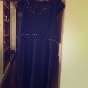 Black Dress with Studs